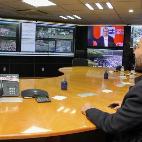 El secretario de Gobierno de la Ciudad de México, Martín Batres.