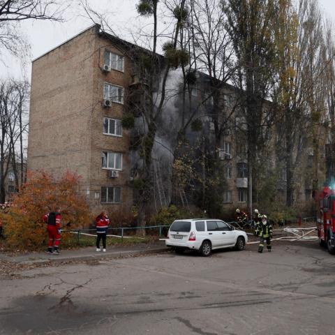 Nuevo ataque ruso a ciudades ucranianas: misiles caen en Kiev, Leópolis y Járkov