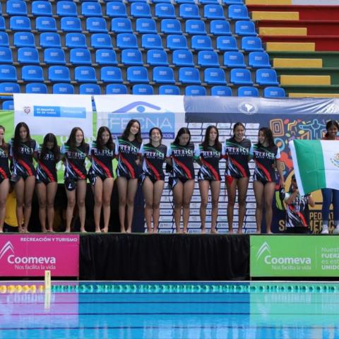 Bronce para México en Sudamericano de Polo Acuático