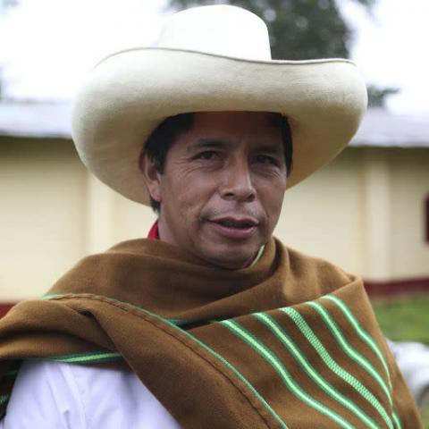 Pedro Castillo, presidente de Perú 