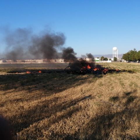 Se desploma el helicóptero Águila 1; fallece el secretario de Seguridad y otras cuatro personas