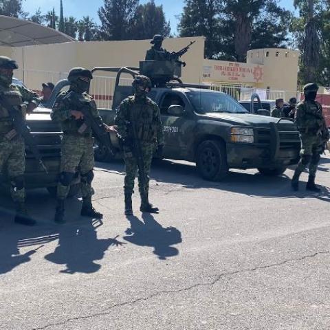 Asegura ejército que sí hay presencia militar en las carreteras que conectan a Aguascalientes