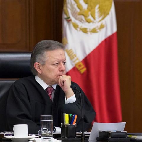Arturo Zaldívar, Presidente de la Suprema Corte de Justicia de la Nación