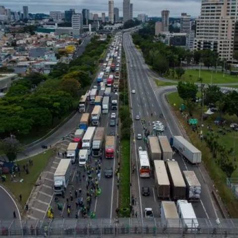 bloqueos brasil