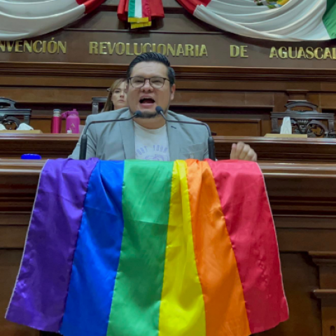 Somos más de 100 mil homosexuales declarados en Aguascalientes: Juan Carlos Regalado