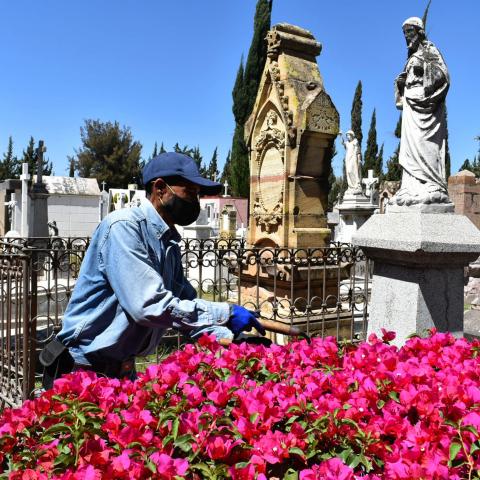 Este Día de Muertos 60 mil personas acudirán a panteones municipales 