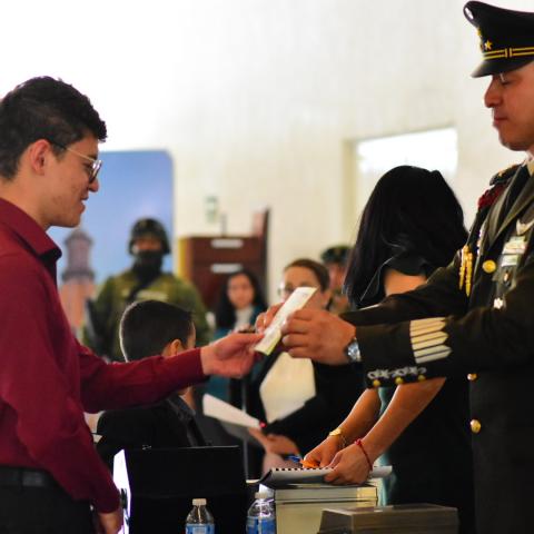 400 jóvenes realizarán adiestramiento como parte de su servicio militar