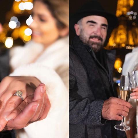 Vicente Fernández Jr. y Mariana González se comprometieron 