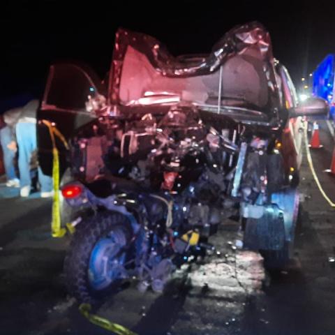 motociclista muerto