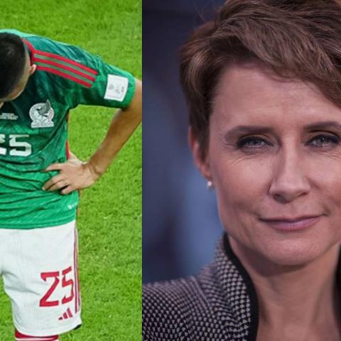 Denise Maerker da fuerte mensaje tras la eliminación de México en Qatar 2022