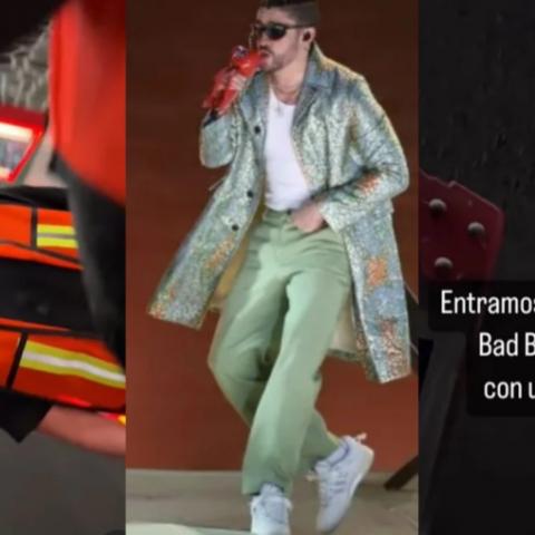 Fans de Bad Bunny entraron al concierto fingiendo ser trabajadores del Estadio Azteca