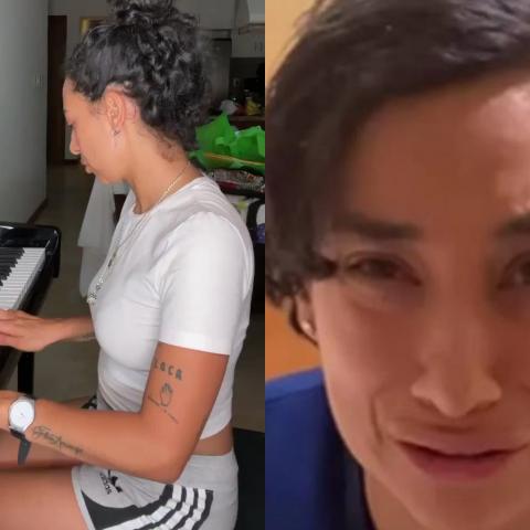 Flor Amargo explica qué es ser 'no binarie' con ayuda del piano: “mi género trans"