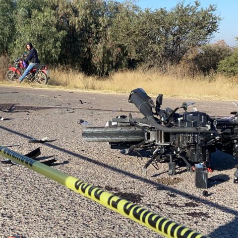 Motociclista muerte 