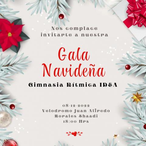 Gala Navideña Gimnasia Rítmica