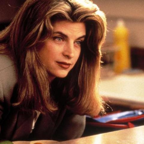 Kirstie Alley fue conocida por la trilogía de "Mira quién habla"