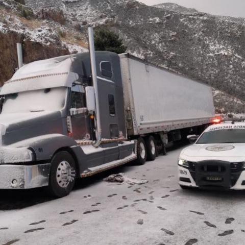 Pronostican nevadas en 11 estados del país