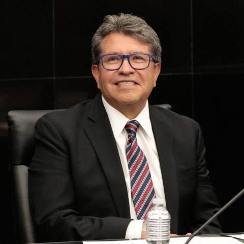 Ricardo Monreal Ávila, coordinador de Morena en el Senado