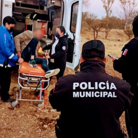 Intentó robarse los cables de energía eléctrica de un pozo de agua, pero sufrió una descarga que casi lo mata