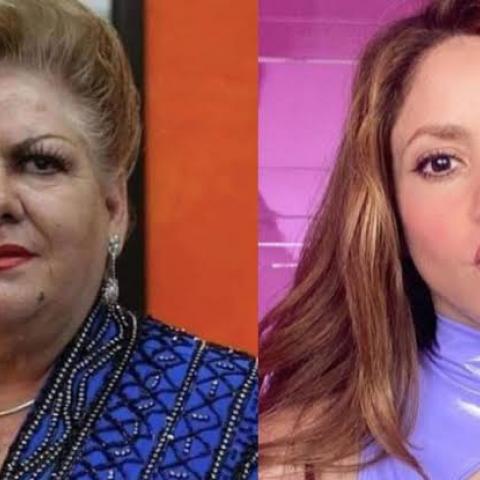 ¿Paquita la del Barrio prepara colaboración con Shakira?