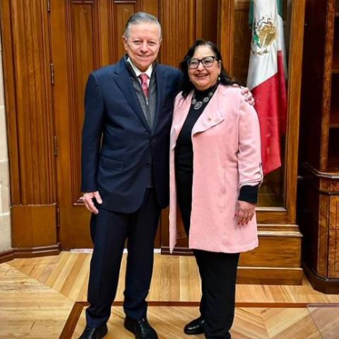 Felicita Arturo Zaldívar a Norma Piña tras convertirse en presidenta de la SCJN