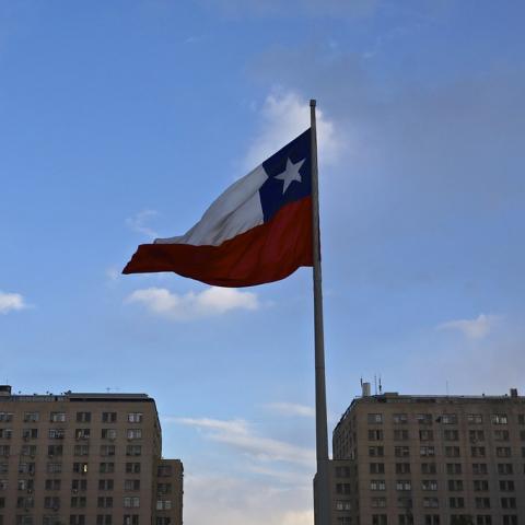 Bandera de Chile 