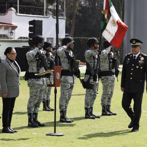 Rosa Icela Rodríguez y David Córdova Campos 