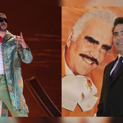 Vicente Fernández Jr le dice a Bad Bunny que aprenda de su padre