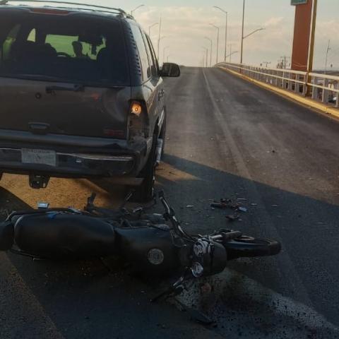 Sucedió en el puente vehicular de Av Aguascalientes y la salida a Zacatecas