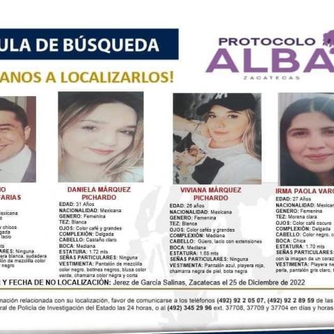 Localizan cuerpos en Tepetongo, Zacatecas; serían los jaliscienses desaparecidos