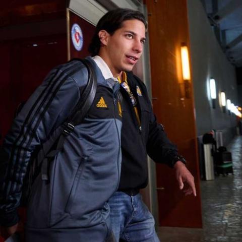 Tigres repatrió a Diego Lainez