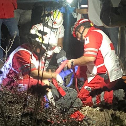 Sucedió la noche de este martes en pleno monte cerca de Calvillito