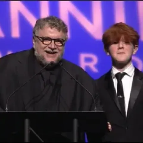 Guillermo del Toro en los premios Annie