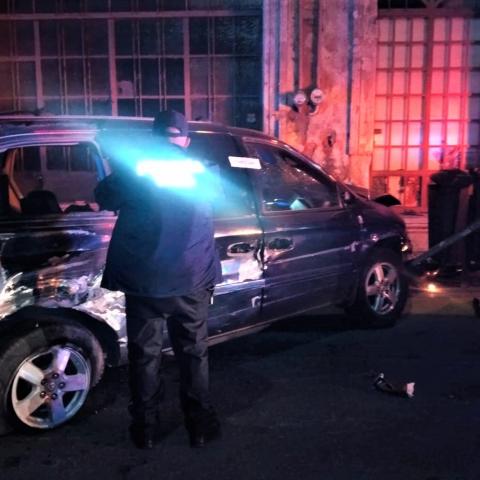 Sucedió a las 04:40 de la madrugada de este sábado en Rivero y Gutiérrez