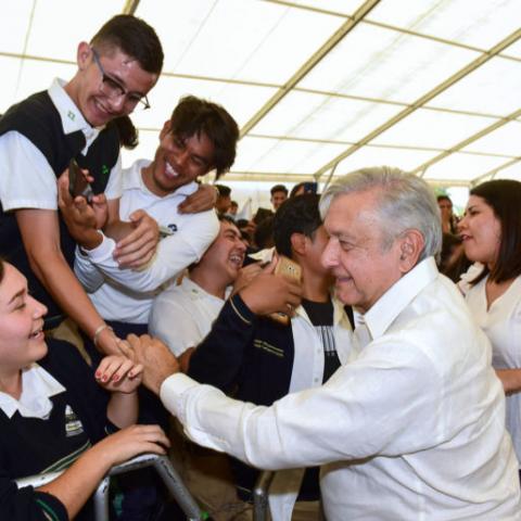 AMLO relaciona bajo índice de homicidios en Aguascalientes con bajo consumo de drogas 