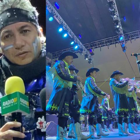 Banda Cuisillos encabezó el "Baile del amor y la amistad" en la Mega Velaria 