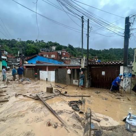 Declaran “estado de calamidad pública” en Sao Paulo