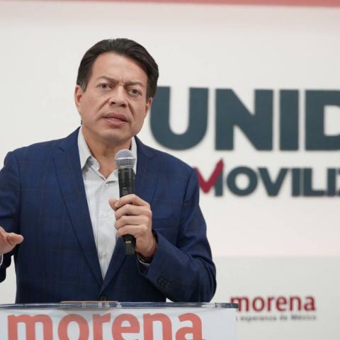 Mario Delgado, presidente nacional de Morena