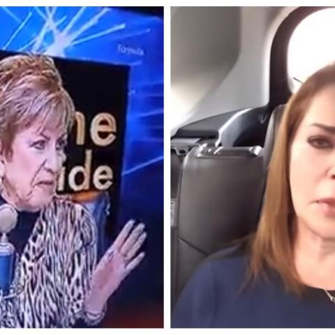 Maxine Woodside dijo en su programa que no corrió a Ana María Alvarado