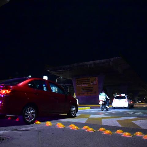 ¡Por fin! abren las laterales en el puente de la México