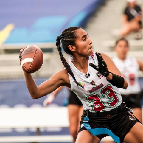 Diana Flores, la atleta mexicana que tuvo un comercial en el Super Bowl 