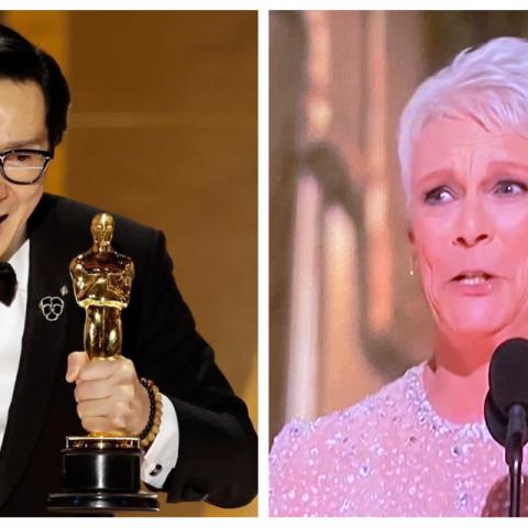 Jamie Lee Curtis y Ke Huy Quan ganan el Óscar por su actuación en "Todo en todas partes al mismo tiempo"