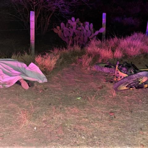 El fatal accidente ocurrió la noche de este domingo cerca de la Comunidad El Temazcal en Calvillo