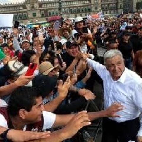 Marcha pro AMLO