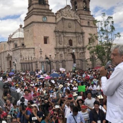 En Aguascalientes revisaré obras de agua y construcción de Bancos del Bienestar: AMLO