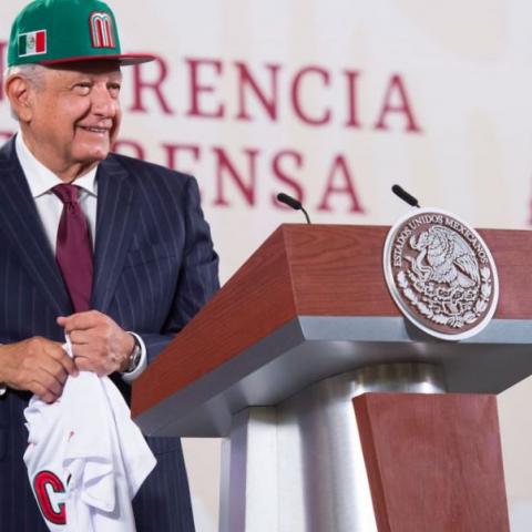 López Obrador felicita a Selección Mexicana de Béisbol, "nunca habíamos llegado tan lejos"