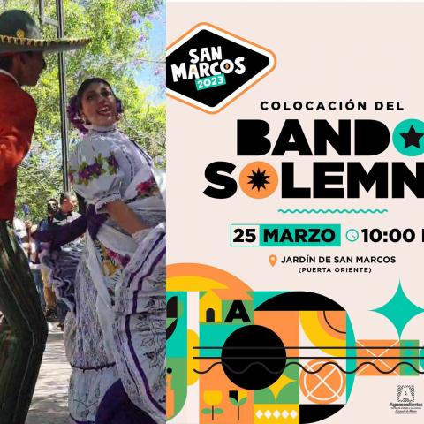 ¡Todos invitados! Este sábado se realizará la develación del "Bando Solemne de la FNSM 2023"