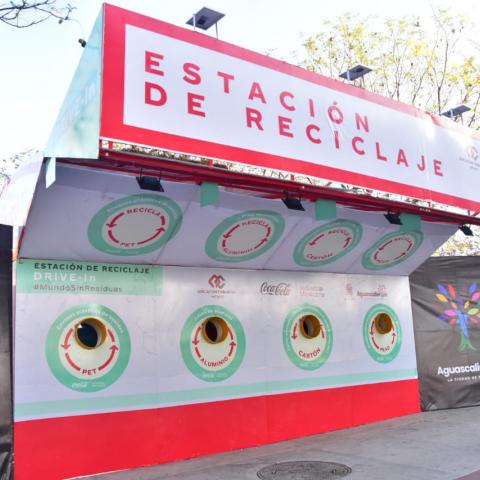 Ponen en marcha nueva estación de reciclaje “Drive-In”