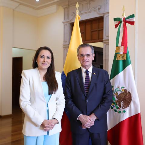 Aguascalientes y Colombia anuncian intercambios económicos y culturales