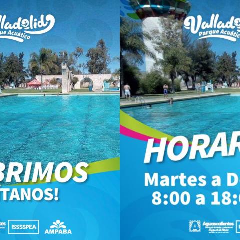 Reabre el Parque Acuático Valladolid