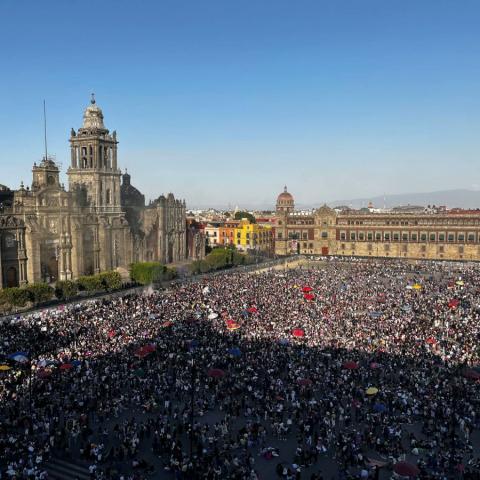 Marcha del 8M contó con una asistencia de 90 mil personas